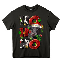 Asphalt Christmas ho ho ho black angus Heavy Core Tee - LillyAllenDesigns