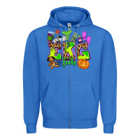 True Royal ekg tech nurse halloween Zipper Hoodie - AdoDesignShop