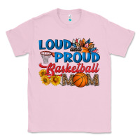 Bubblegum Pink loud and proud basketball mom Classic Tee - HRA Design Shop
