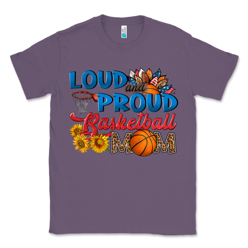 Loud And Proud Basketball Mom Classic Tee by HRA Design Shop | Teevron