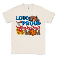 Natural loud and proud basketball mom Classic Tee - HRA Design Shop