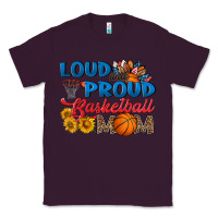 Plum loud and proud basketball mom Classic Tee - HRA Design Shop