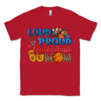 Red loud and proud basketball mom Classic Tee - HRA Design Shop