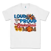 White loud and proud basketball mom Classic Tee - HRA Design Shop