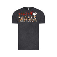 Vintage Black baseball mama Vintage Tee - texasbilliewilder