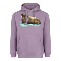 Lavender Walrus Heavyweight Hoodie - LillyAllenDesigns