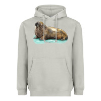 Moon Dust Walrus Heavyweight Hoodie - LillyAllenDesigns