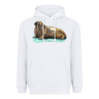 White Walrus Heavyweight Hoodie - LillyAllenDesigns