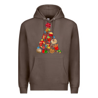 Coffee mexican christmas tree Premium Hoodie - MaliasSmallBusiness