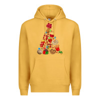 Mustard mexican christmas tree Premium Hoodie - MaliasSmallBusiness