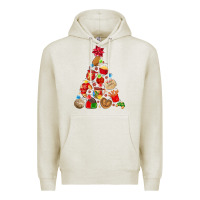 Oatmeal Heather mexican christmas tree Premium Hoodie - MaliasSmallBusiness