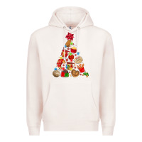 Pale Pink mexican christmas tree Premium Hoodie - MaliasSmallBusiness