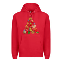 Red mexican christmas tree Premium Hoodie - MaliasSmallBusiness
