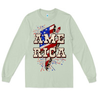 Matcha America 4th of July Long Sleeve Tee - CowGirlArtShop