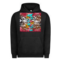 Pigment Black mama cowhide  sunflowers Urban Hoodie - LillyAllenDesigns