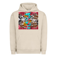 Mama Cowhide  Sunflowers Urban Hoodie | Teevron