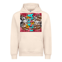 Sandshell mama cowhide  sunflowers Urban Hoodie - LillyAllenDesigns