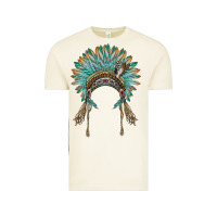Vintage Arctic native american headdress turquise Vintage Tee - BarkalooDesign