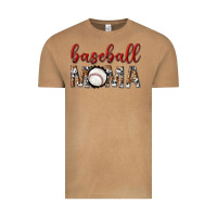 Vintage Camel baseball mama with leopard Vintage Tee - texasbilliewilder