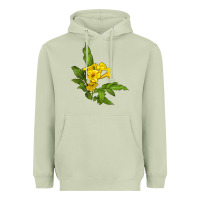 Matcha yellow elder flower Heavyweight Hoodie - LillyAllenDesigns