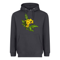 Smoke yellow elder flower Heavyweight Hoodie - LillyAllenDesigns