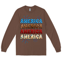 Chestnut Western America Long Sleeve Tee - Neo Western