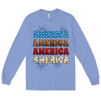 Colony Blue Western America Long Sleeve Tee - Neo Western