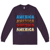 Plum Western America Long Sleeve Tee - Neo Western