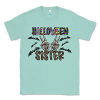 Seafoam halloween sister Classic Tee - CowhideDigitalArt