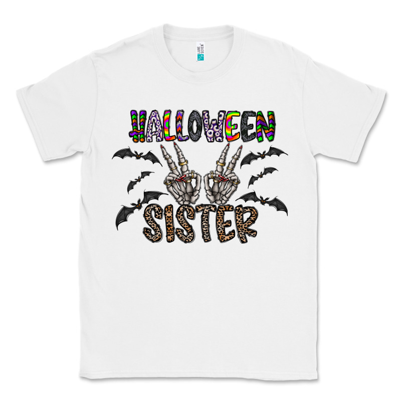 Halloween Sister Classic Tee by CowhideDigitalArt | Teevron