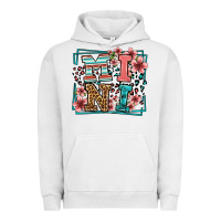 Pigment Lunar Rock floral leopard frame mini Urban Hoodie - LillyAllenDesigns