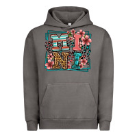 Pigment Tornado floral leopard frame mini Urban Hoodie - LillyAllenDesigns