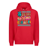 Red team second grade Premium Hoodie - NancyCooperArtShop
