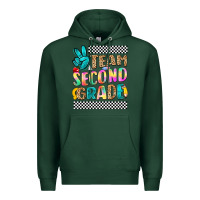 Sports Green team second grade Premium Hoodie - NancyCooperArtShop