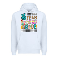 White team second grade Premium Hoodie - NancyCooperArtShop