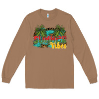 Toasted Coconut summer vibes Long Sleeve Tee - SublimationCraftShop