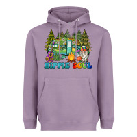 Lavender hippie soul camping Heavyweight Hoodie - BarkalooDesign