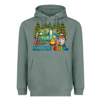 Sage hippie soul camping Heavyweight Hoodie - BarkalooDesign