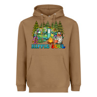 Toasted Coconut hippie soul camping Heavyweight Hoodie - BarkalooDesign