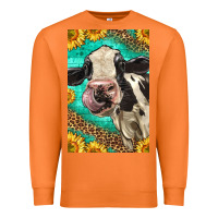 Carrot Western Holstein Cow Premium Sweatshirt - LillyAllenDesigns