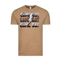 Vintage Coffee game day game day volleyball lightning bolt Vintage Tee - Zillion Design Studio
