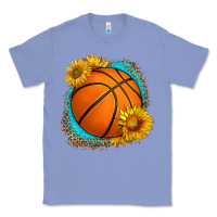 Western Basketball With Sunflower Classic Tee | Teevron