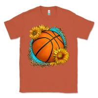 Copper western basketball with sunflower Classic Tee - HRA Design Shop
