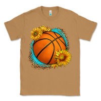 Toasted Coconut western basketball with sunflower Classic Tee - HRA Design Shop
