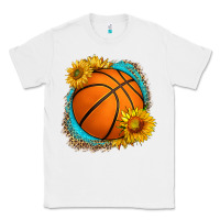White western basketball with sunflower Classic Tee - HRA Design Shop