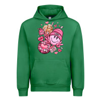 Emerald retro valentines day Urban Hoodie - LillyAllenDesigns
