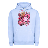 Pigment Grape Ice retro valentines day Urban Hoodie - LillyAllenDesigns
