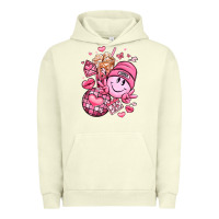 Pigment Pistachio retro valentines day Urban Hoodie - LillyAllenDesigns