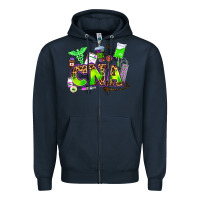 Navy cna halloween Zipper Hoodie - AdoDesignShop