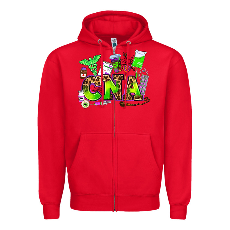 Cna Halloween Zipper Hoodie by AdoDesignShop | Teevron